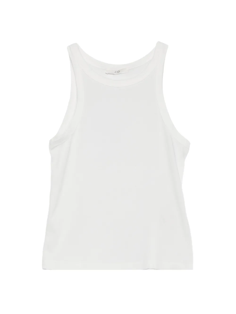 Co Ribbed Tank Top In White