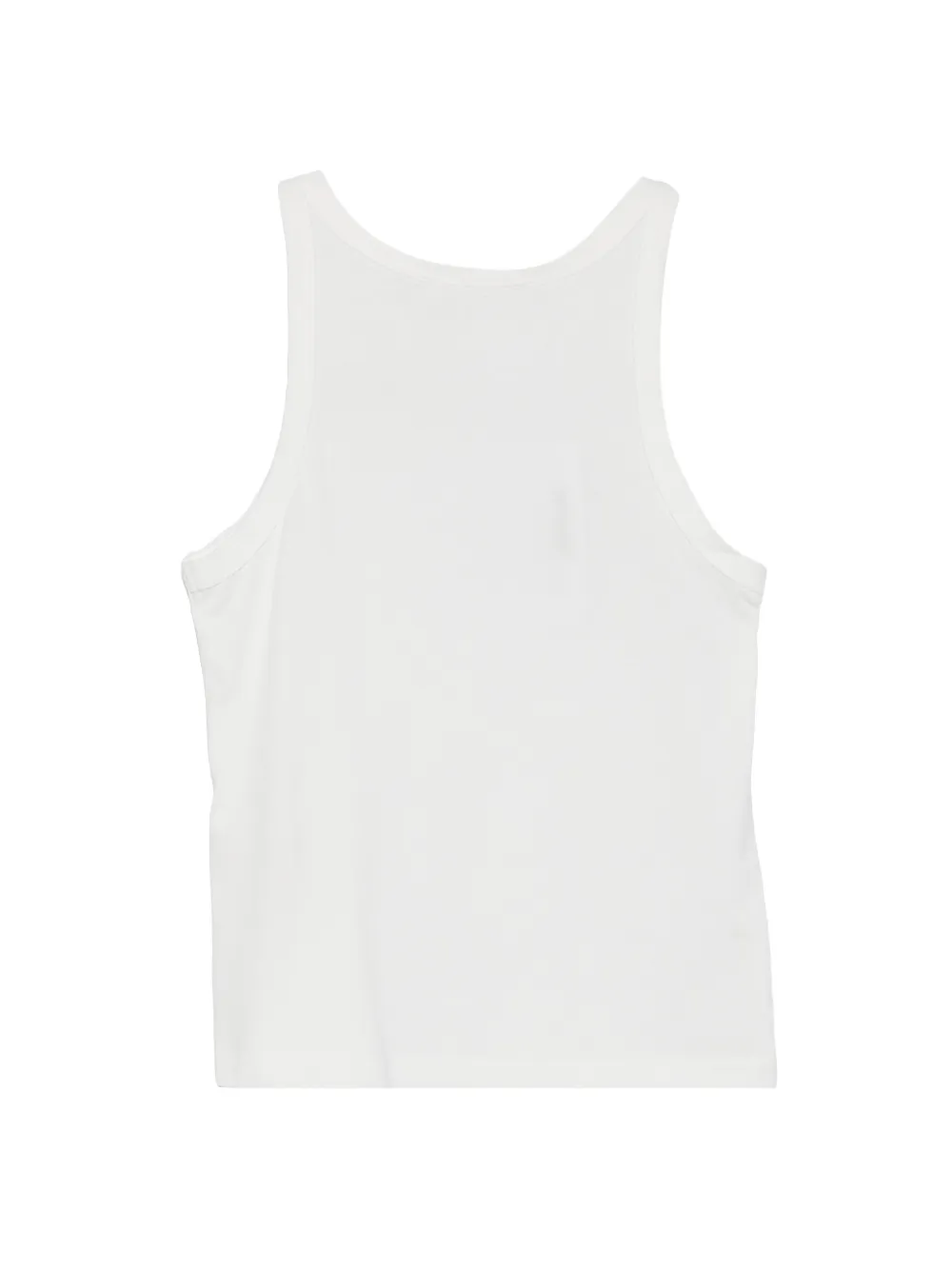  Co Ribbed Tank Top - White 
