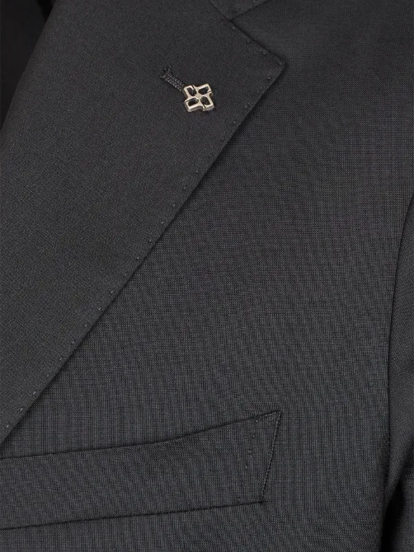 Tagliatore ボタン バージンウールジャケット | グレー | FARFETCH JP