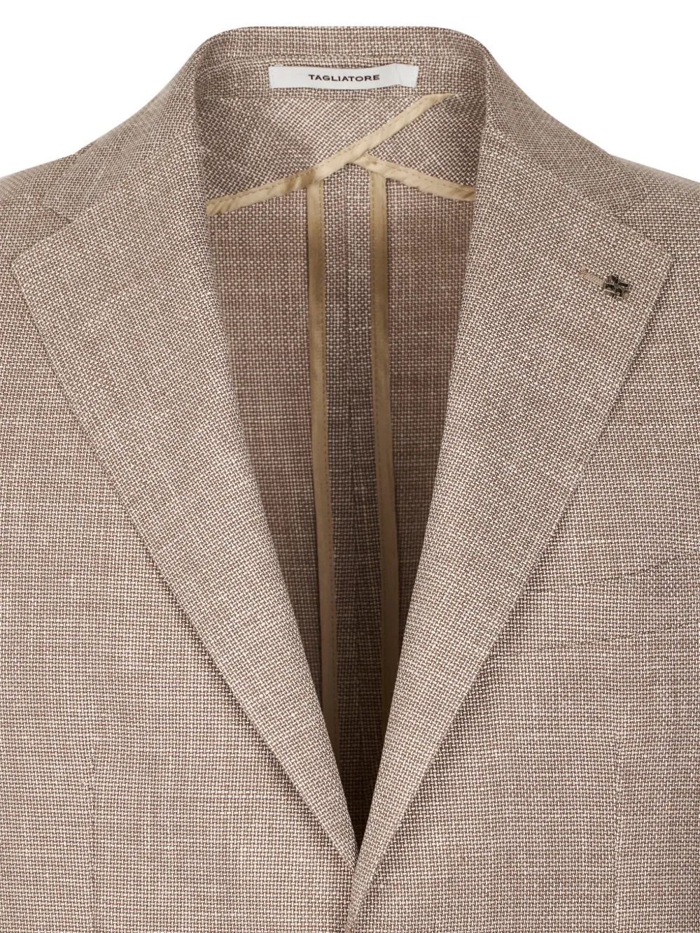 Tagliatore Blazer met textuur Beige