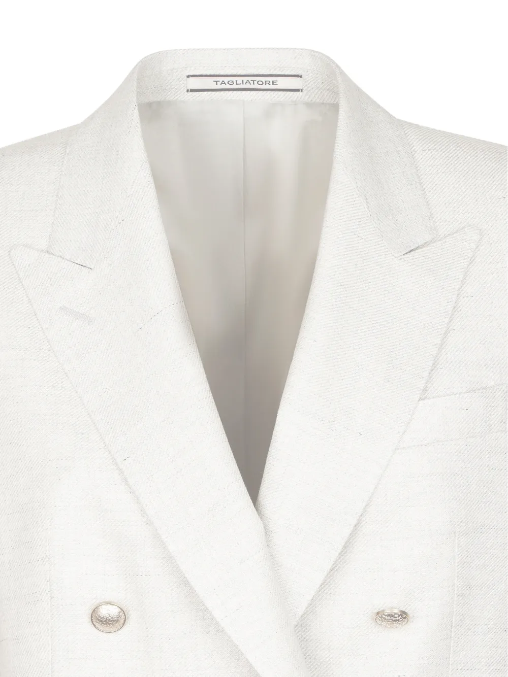 Tagliatore Blazer met dubbele rij knopen Beige
