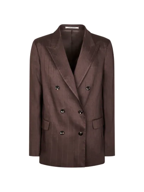 Tagliatore pinstripe double-breasted blazer
