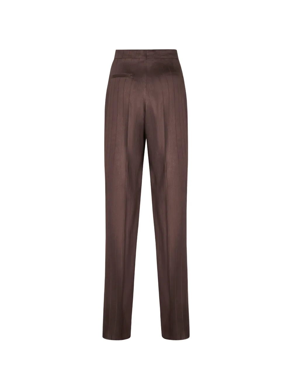 Tagliatore Broek met krijtstreep Bruin