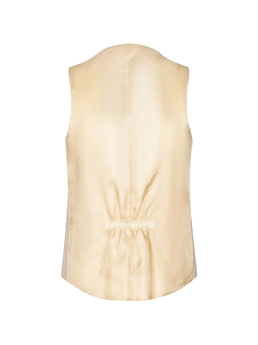 Tagliatore Gilet met knopen Beige