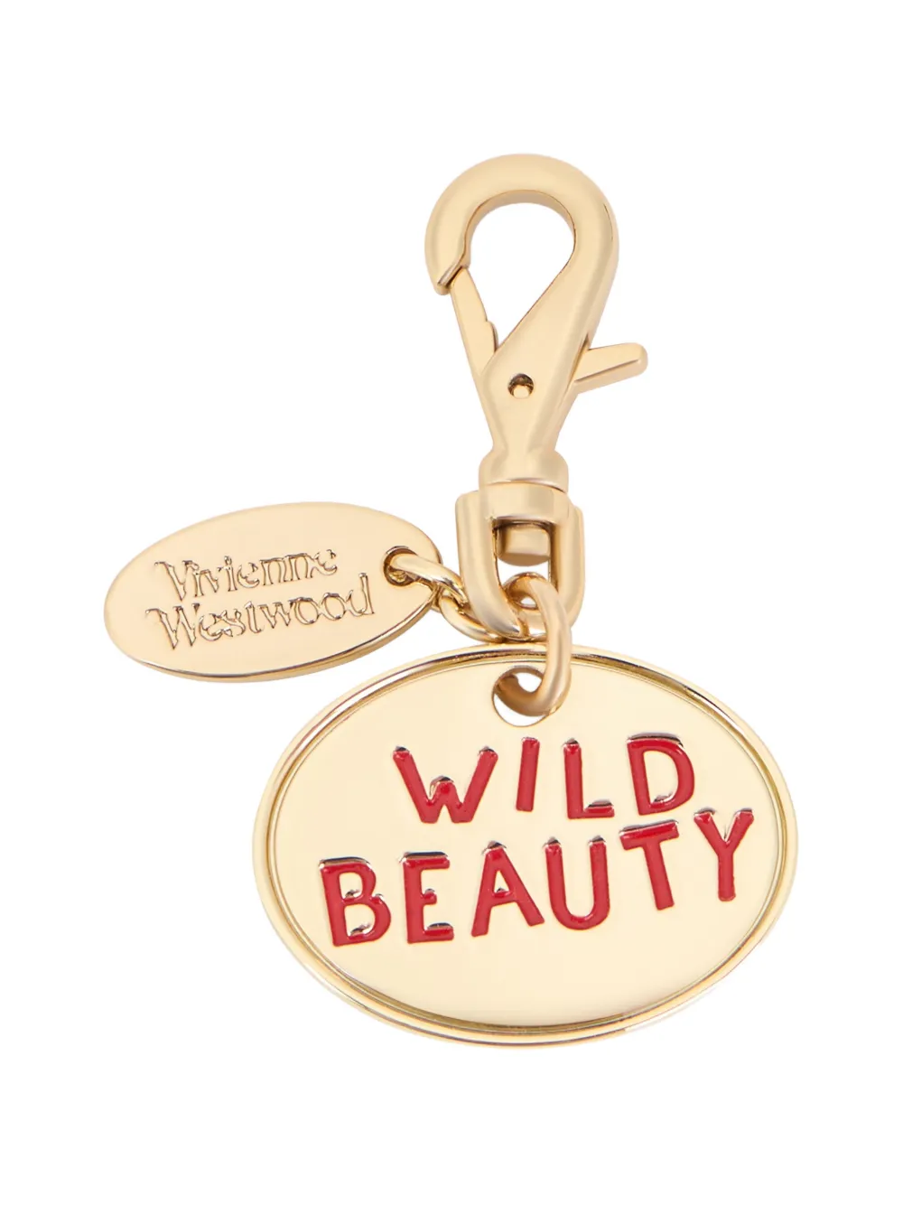 Vivienne Westwood logo-detail keyring - Oro