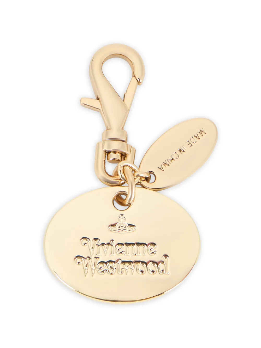 Vivienne Westwood Sleutelhanger met logodetail Goud