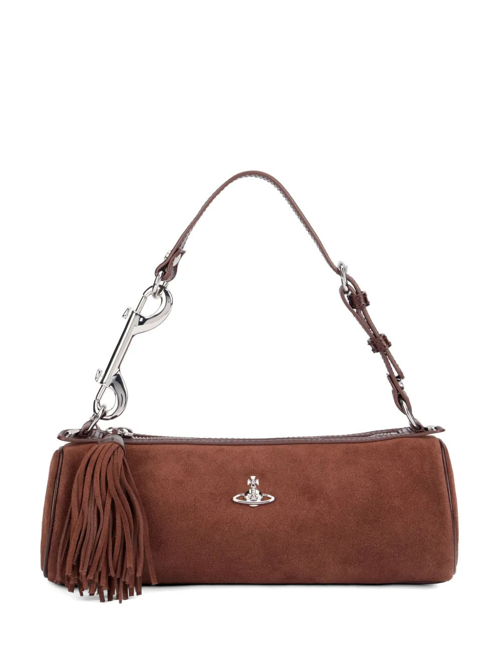 Vivienne Westwood Cindy tassel-detail tote bag - Marrone