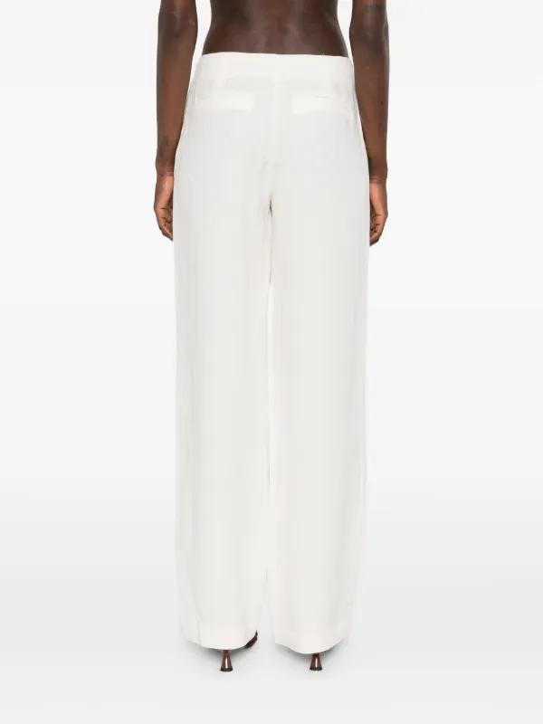 Patrizia Pepe ダーツディテール パンツ | ニュートラル | FARFETCH JP