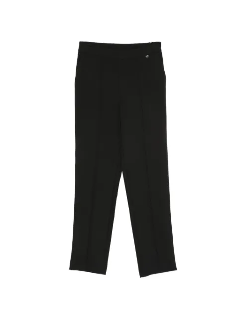 MY TWIN Cropped bootcut plooibroek