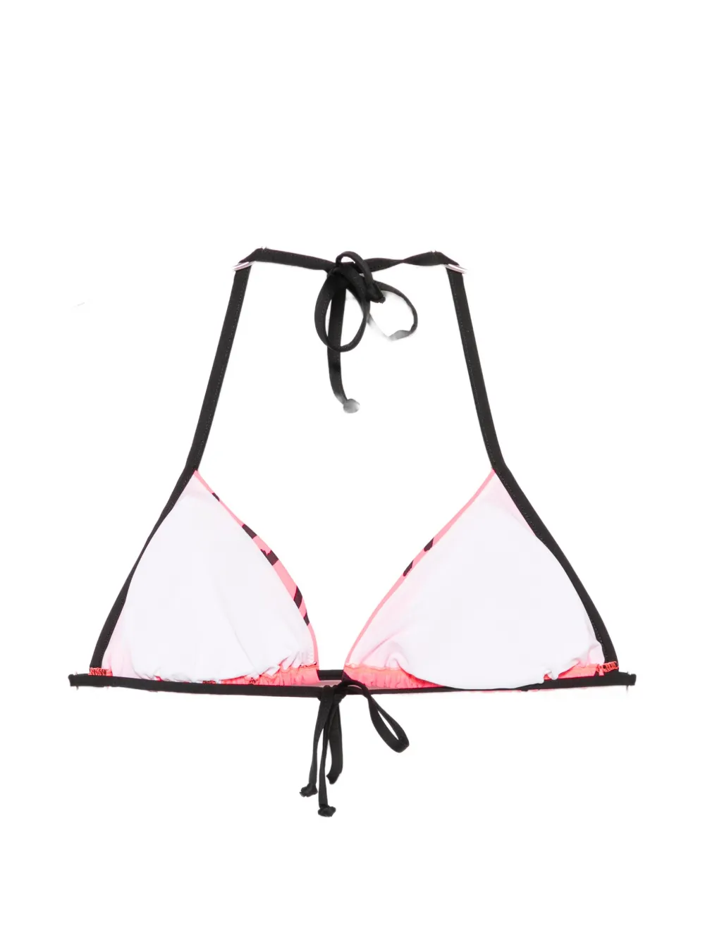 Moschino Triangel bikinitop Roze