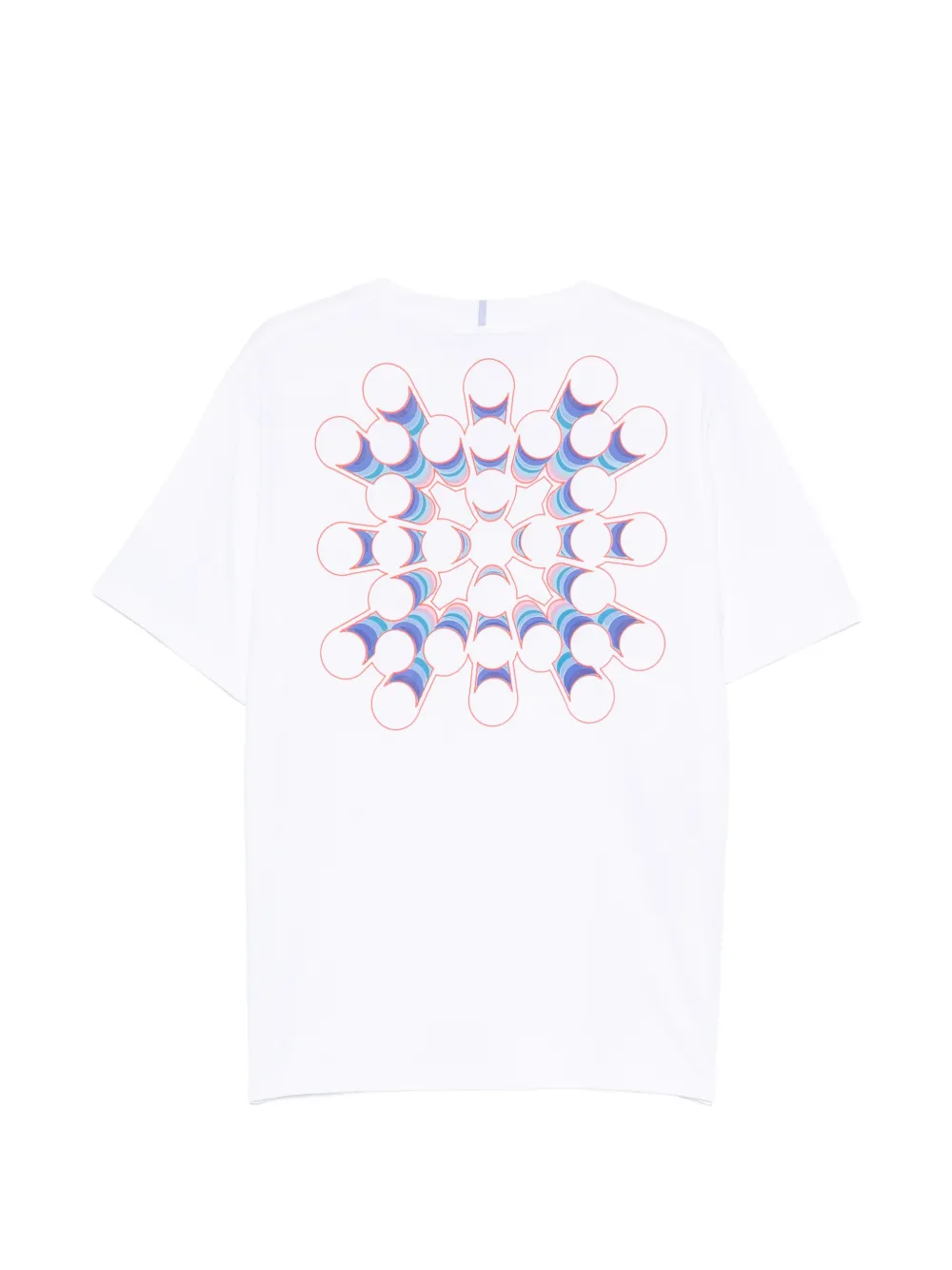 MCQ T-shirt met logopatch Wit
