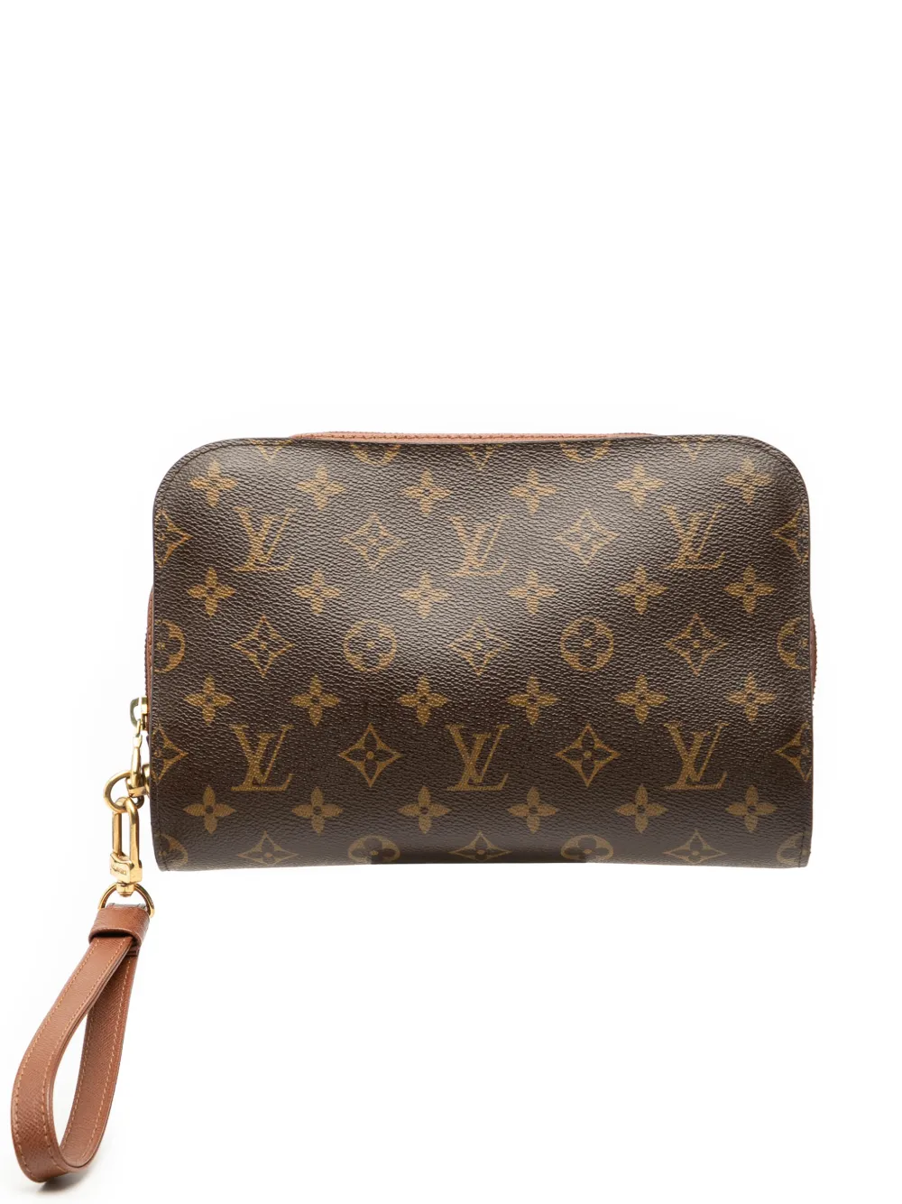 Louis Vuitton Pre-Owned Clutch con monogramma Orsay 2007 - Marrone