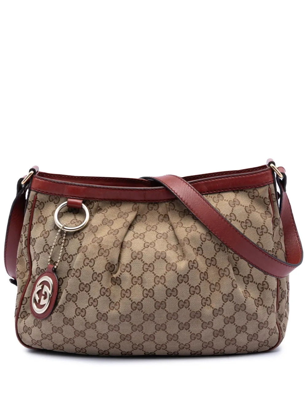 Gucci Pre-Owned 2016-2025 GG Canvas Sukey crossbody bag - Marrone
