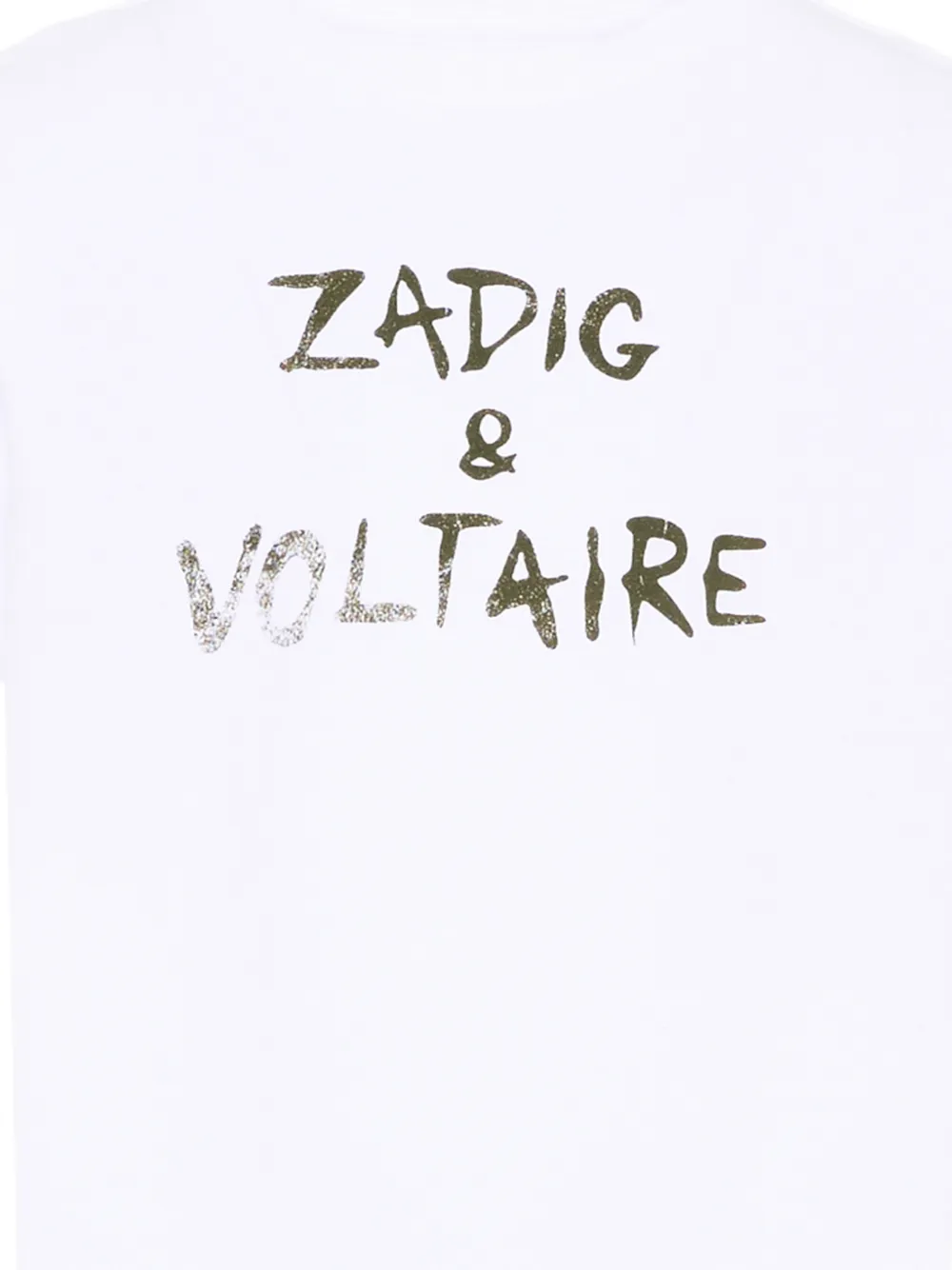 Zadig & Voltaire Kids T-shirt met korte mouwen Wit