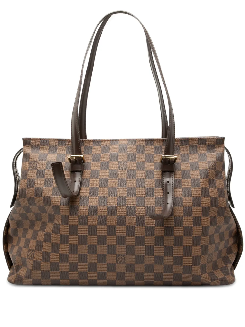 Louis Vuitton Pre-Owned 2008 Damier Ebene Chelsea shoulder bag - Marrone