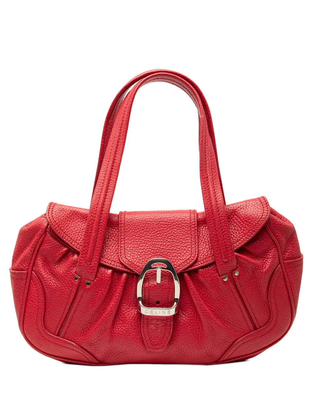 Celine Pre-Owned 2000-2010 Leather shoulder bag - Rosso