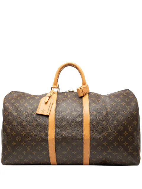 Louis Vuitton Pre-Owned 1996 Monogram Keepall 55 travel bag