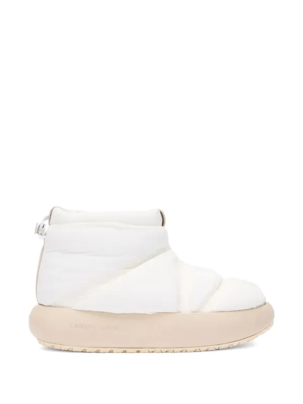 Canada Goose Piper Puffer Boots in White