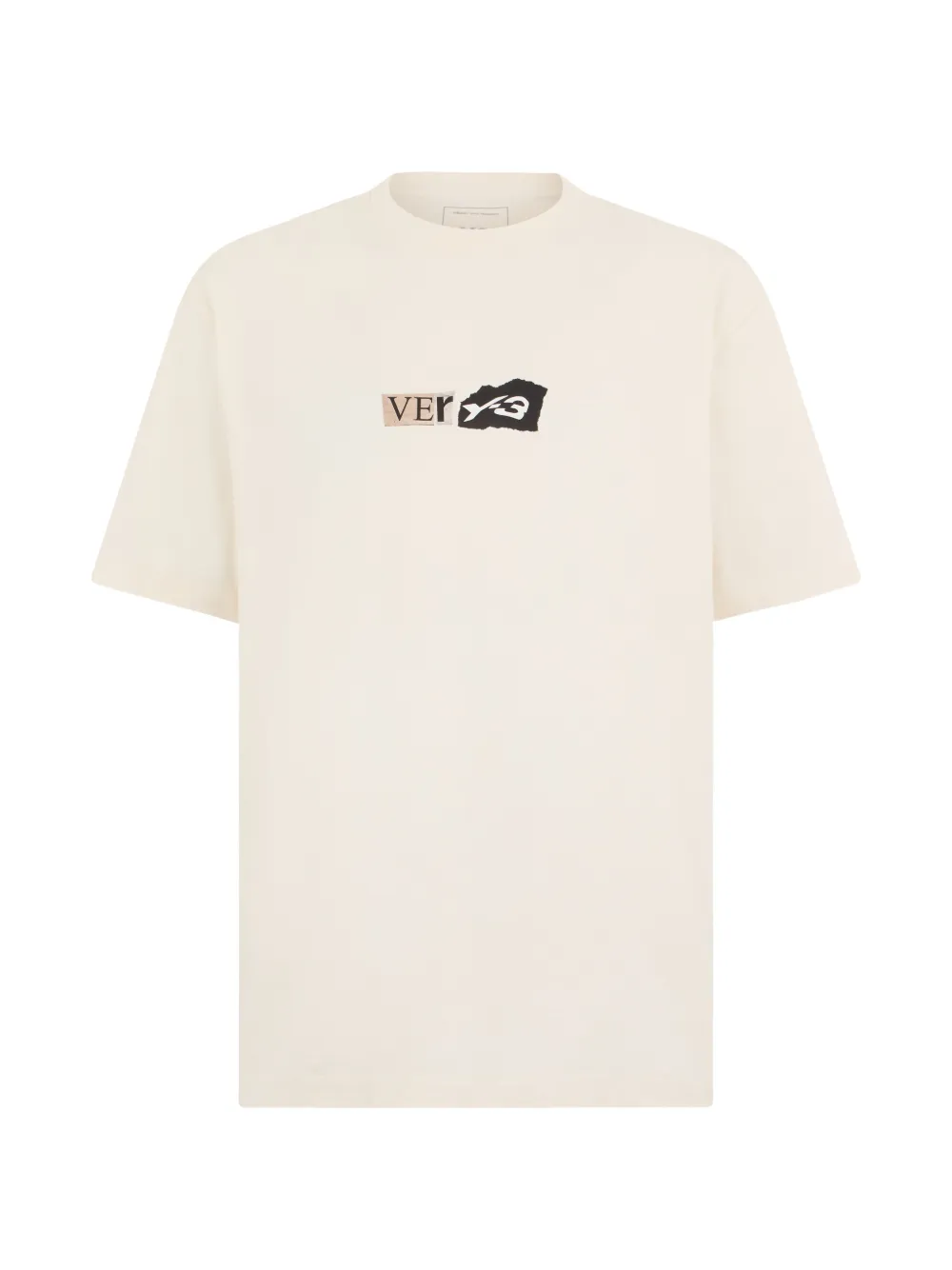 adidas Y-3 Gfx graphic-print T-shirt - Toni neutri