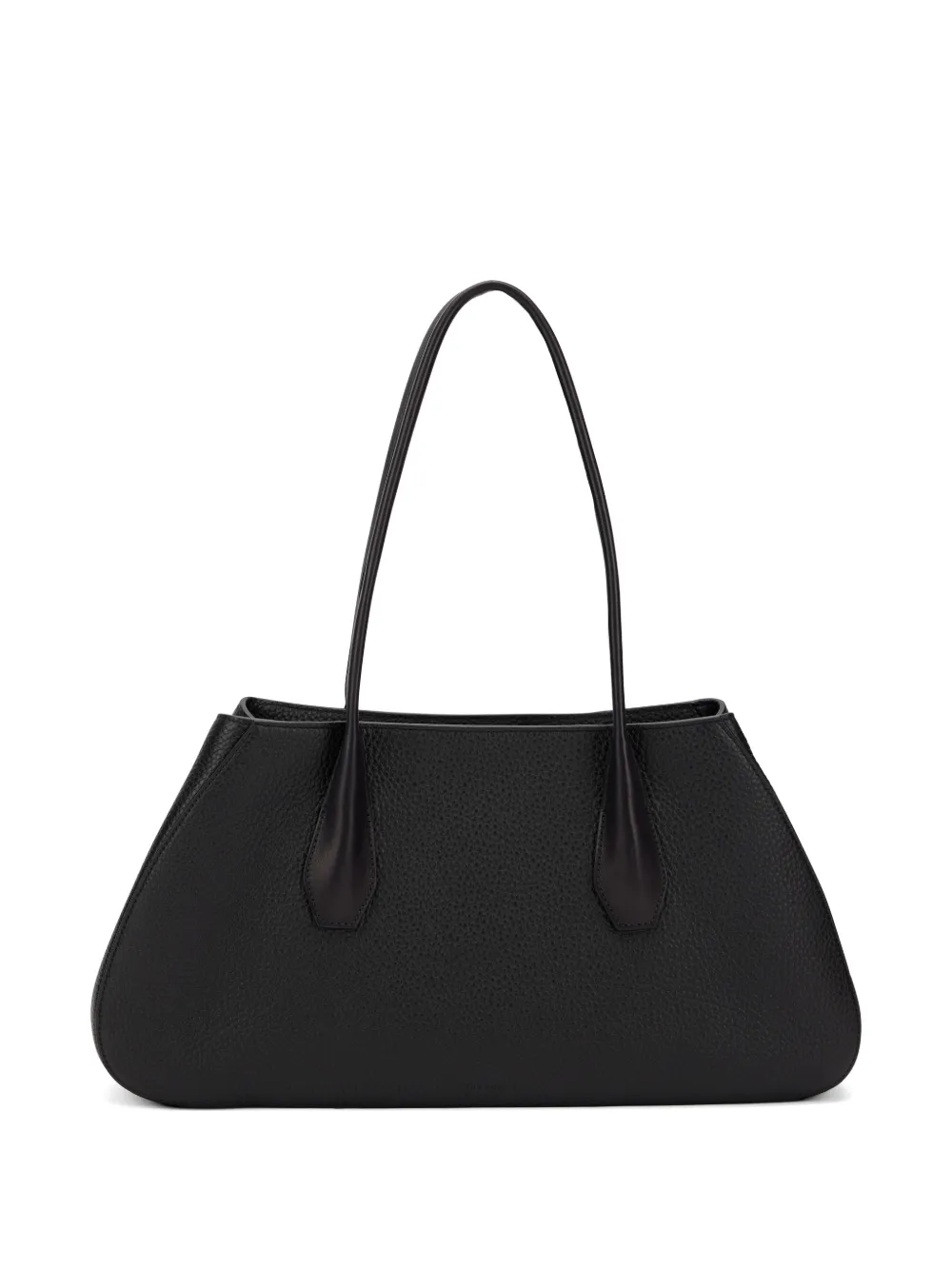 The Row Alger textured tote bag - Nero