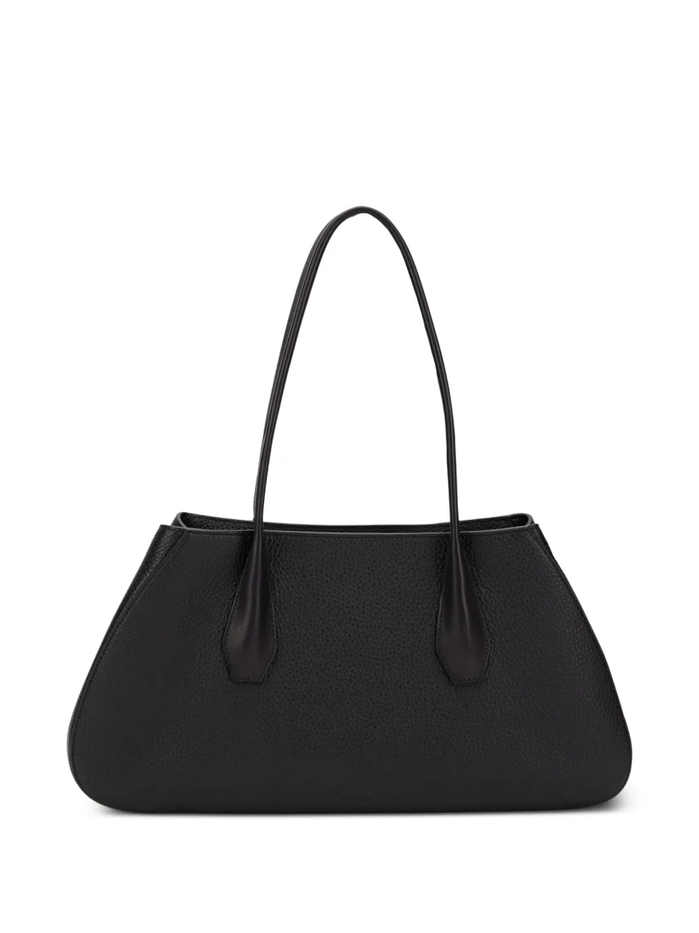 The Row Alger textured tote bag - Nero