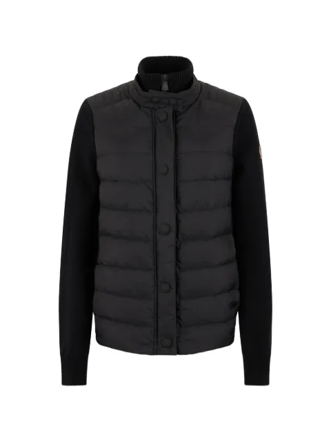 Moncler Grenoble quilted panelled top