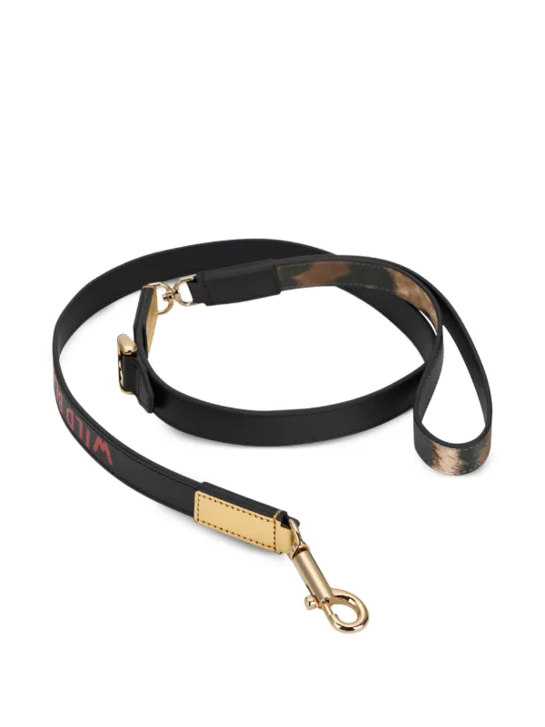 Vivienne Westwood Animal-print Dog Lead in Black
