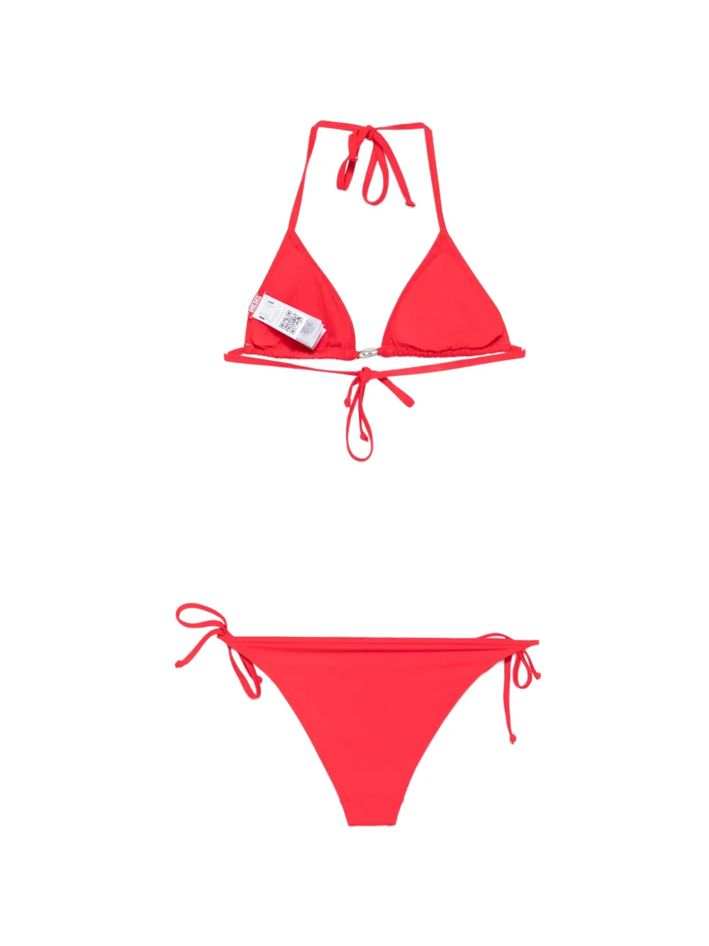  Diesel Elettra-dnm Tie-side Bikini - Red 