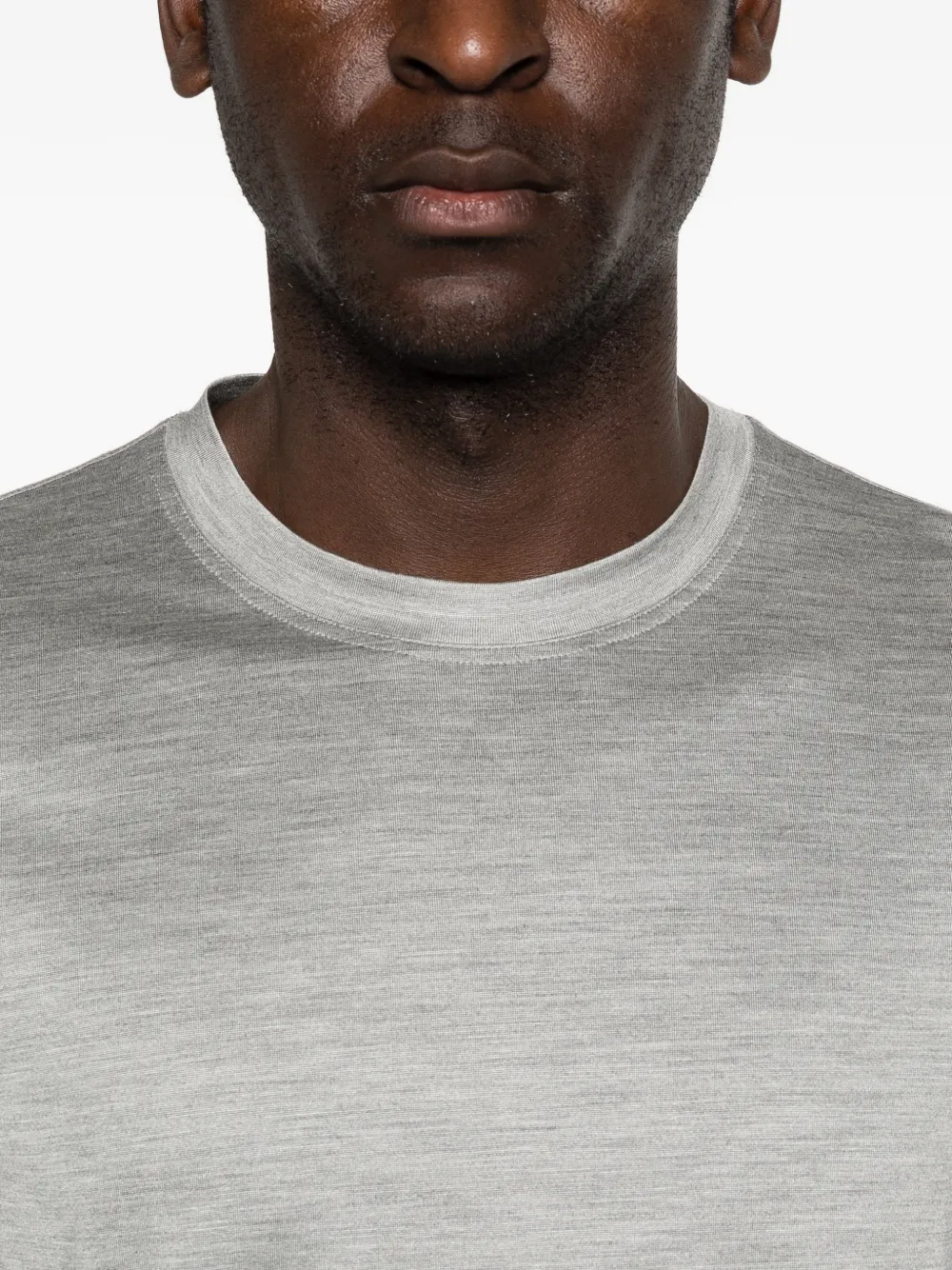 Barba T-shirt met korte mouwen Grijs