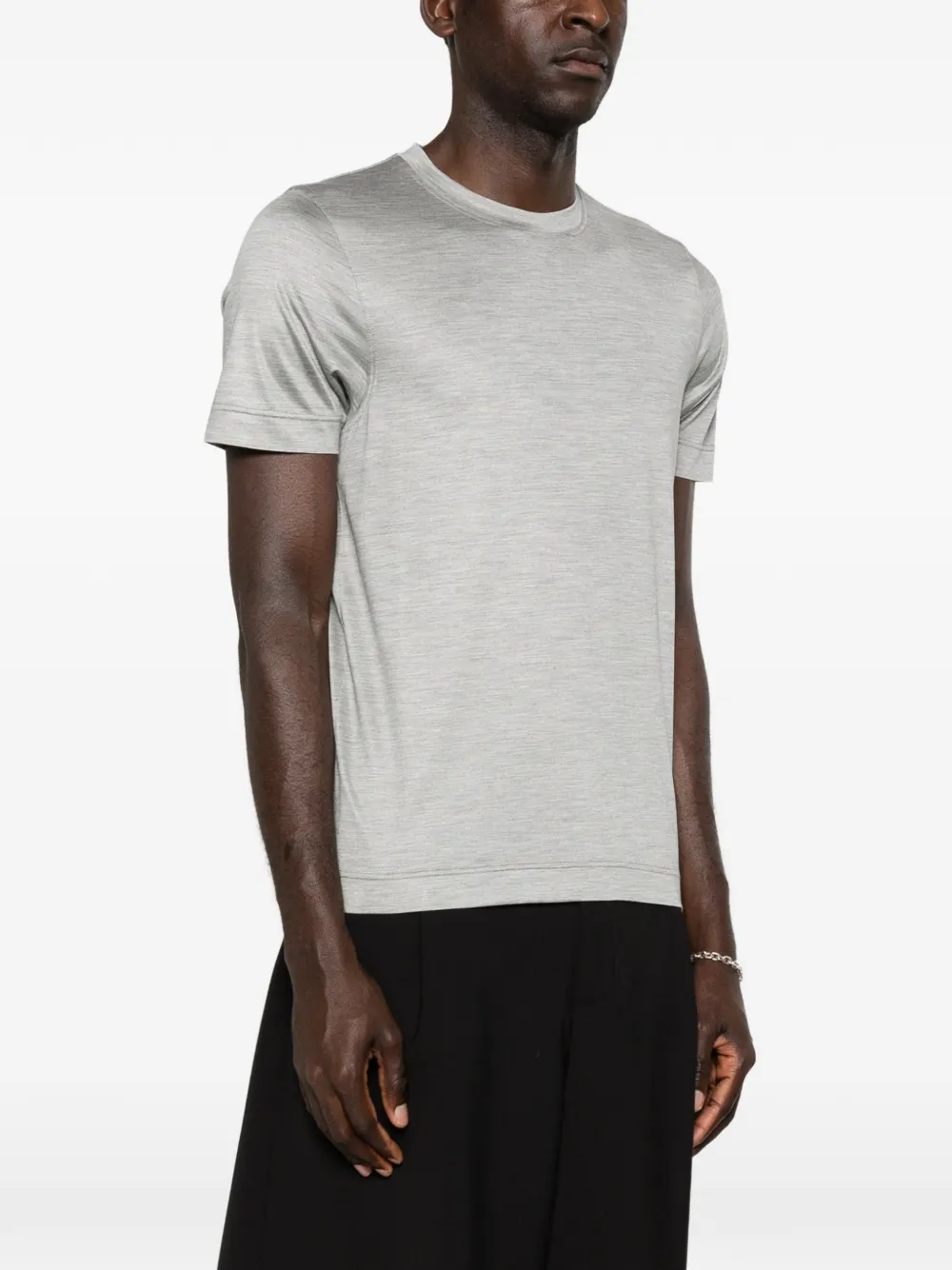 Barba T-shirt met korte mouwen Grijs