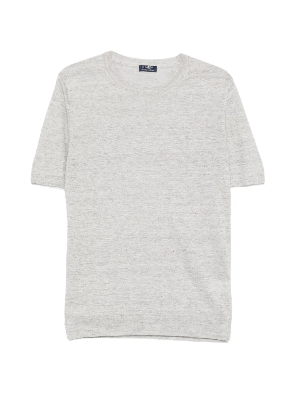Barba short-sleeve crew-neck T-shirt - Grigio