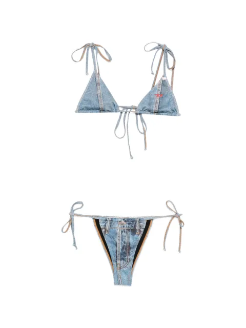 Diesel Jodie-Dnm triangle tie bikini
