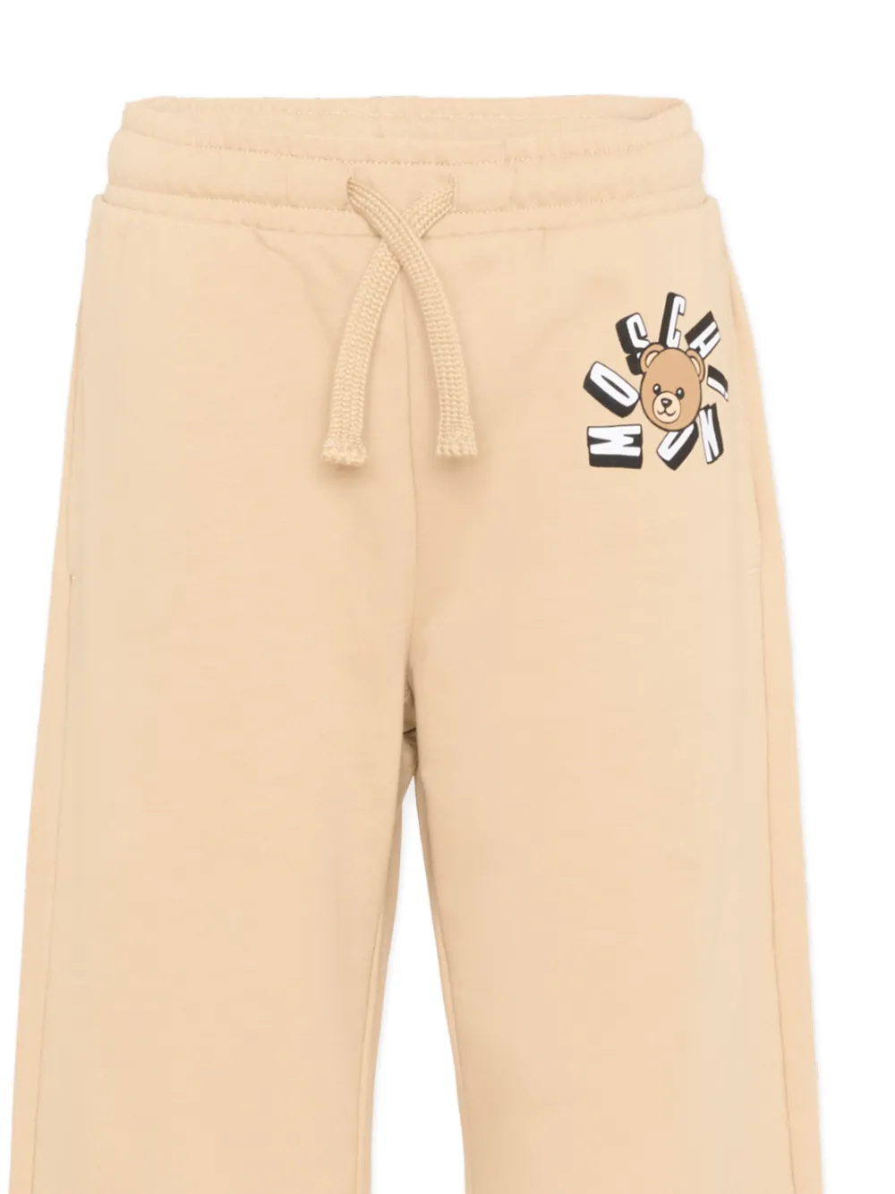  Moschino Kids Logo Sport Trousers - Neutrals 