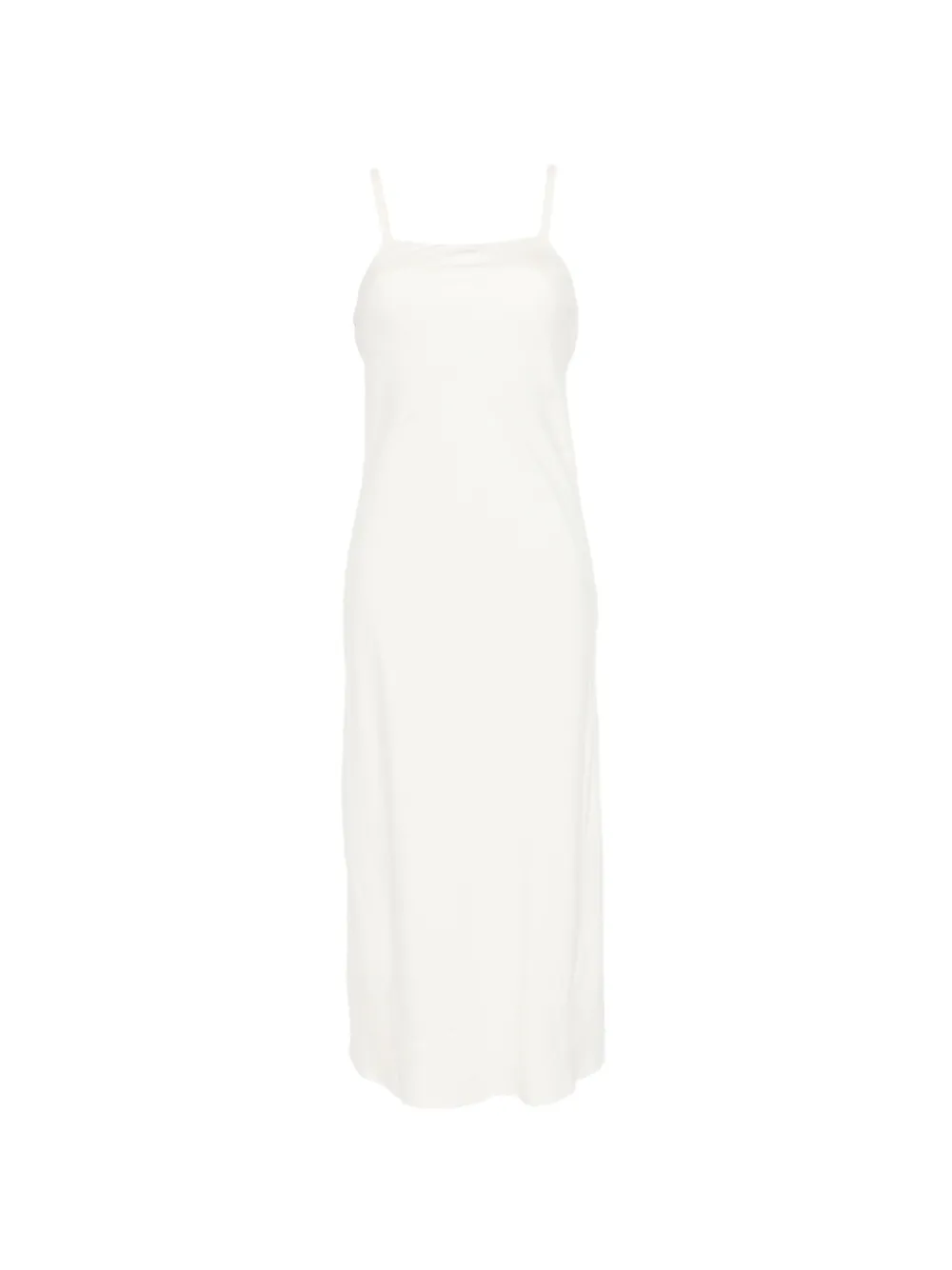 Patrizia Pepe square-neck slip dress - Toni neutri