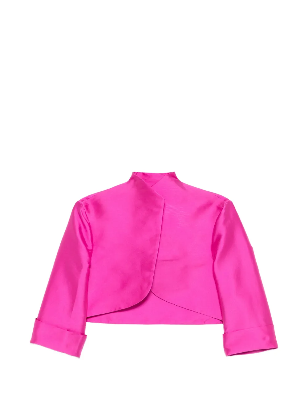 ALESSANDRO LEGORA turn-up-cuff cropped jacket