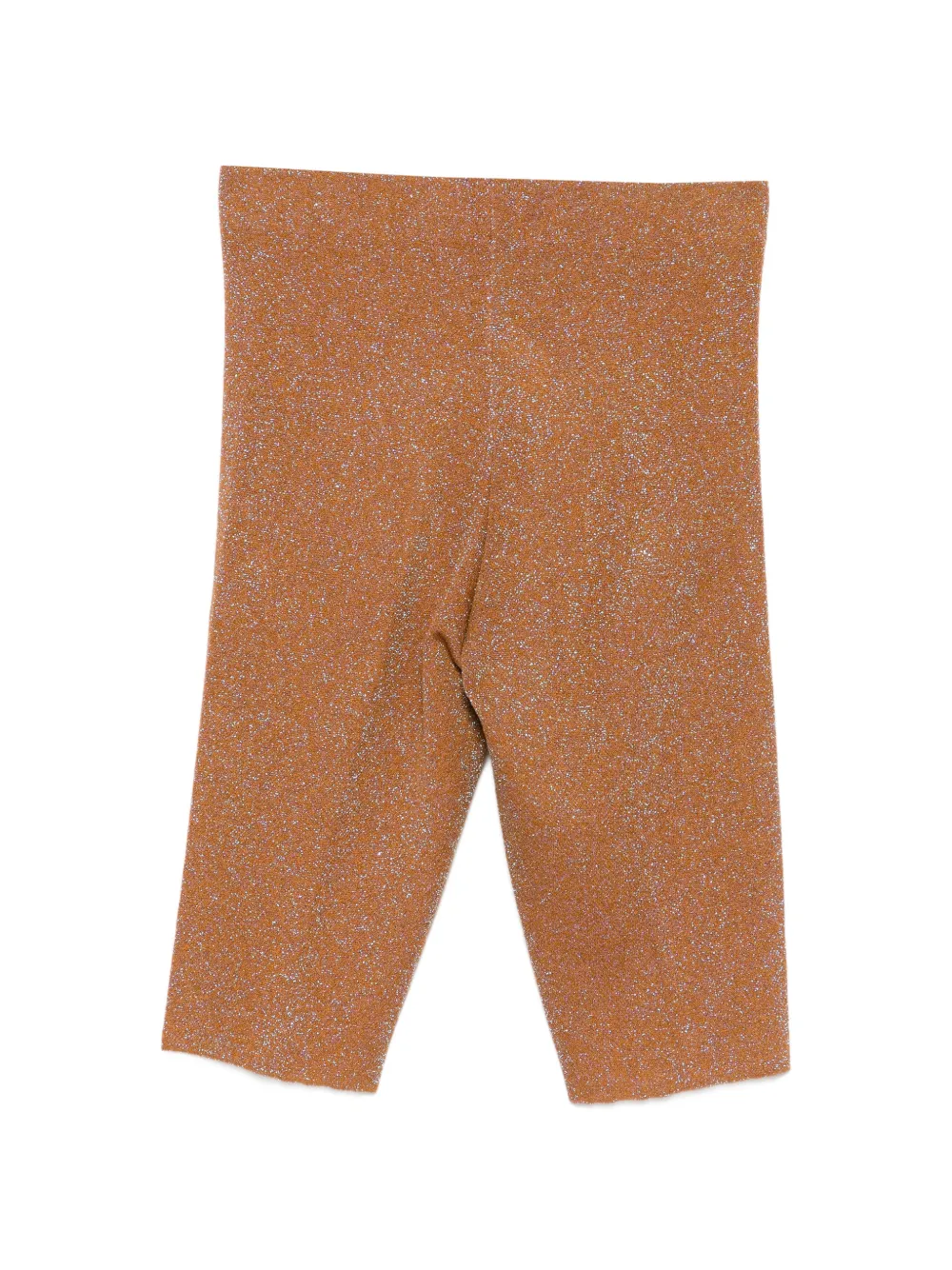 Circus Hotel Shorts met glitters-effect Bruin