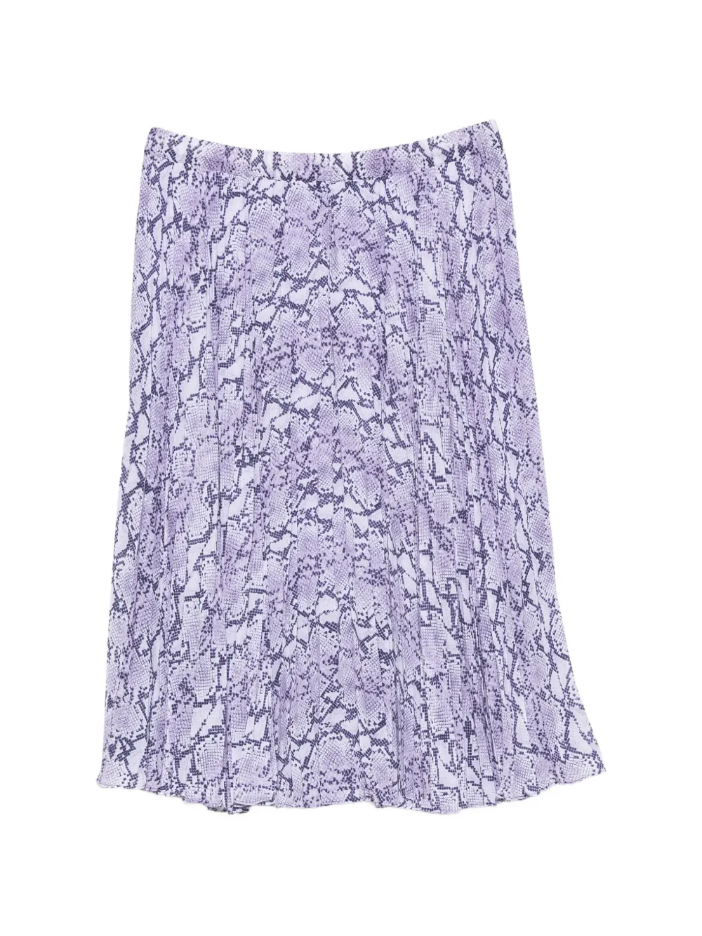 Michael Kors Midi-rok met slangen-print Paars