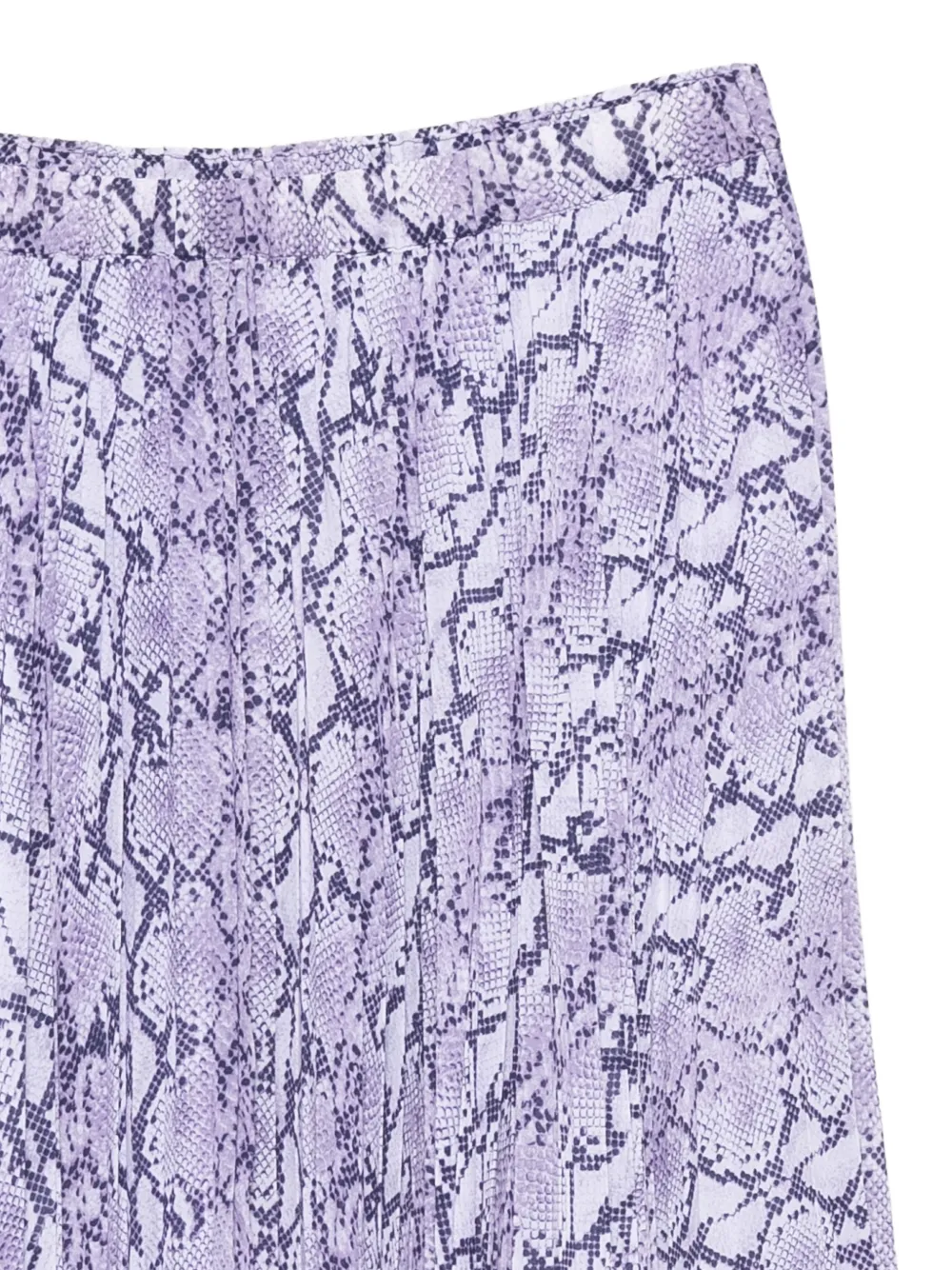 Michael Kors Midi-rok met slangen-print Paars