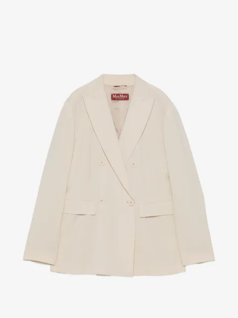 'S Max Mara Ebbri double-breasted peak-lapels jacket