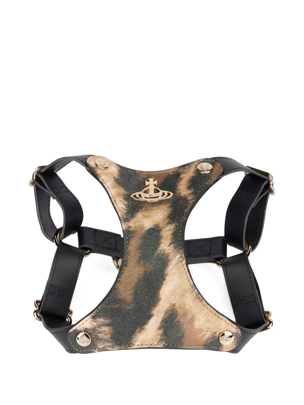 Vivienne Westwood Orb-detail harness - Schwarz