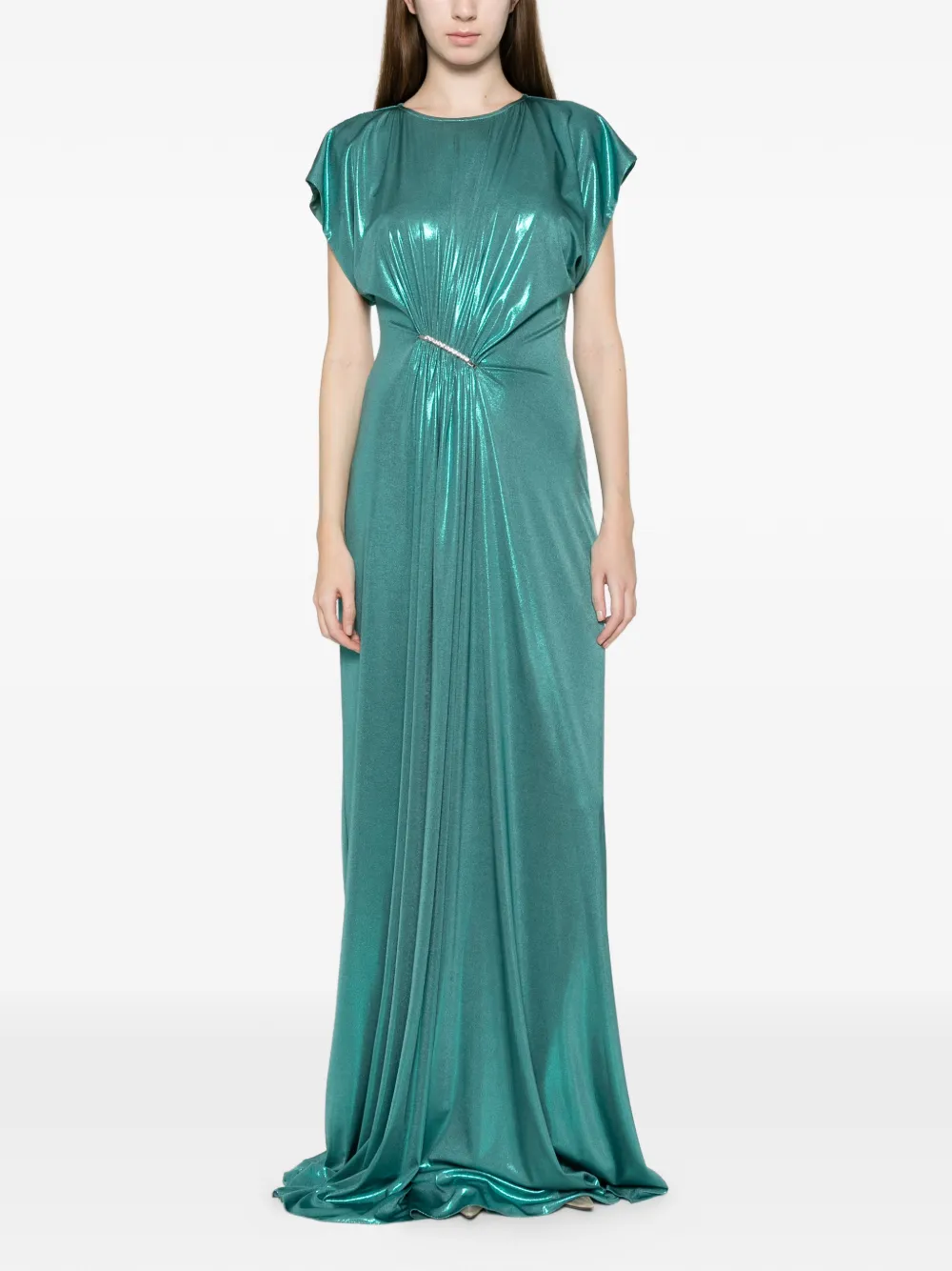 Nissa Draped Gown