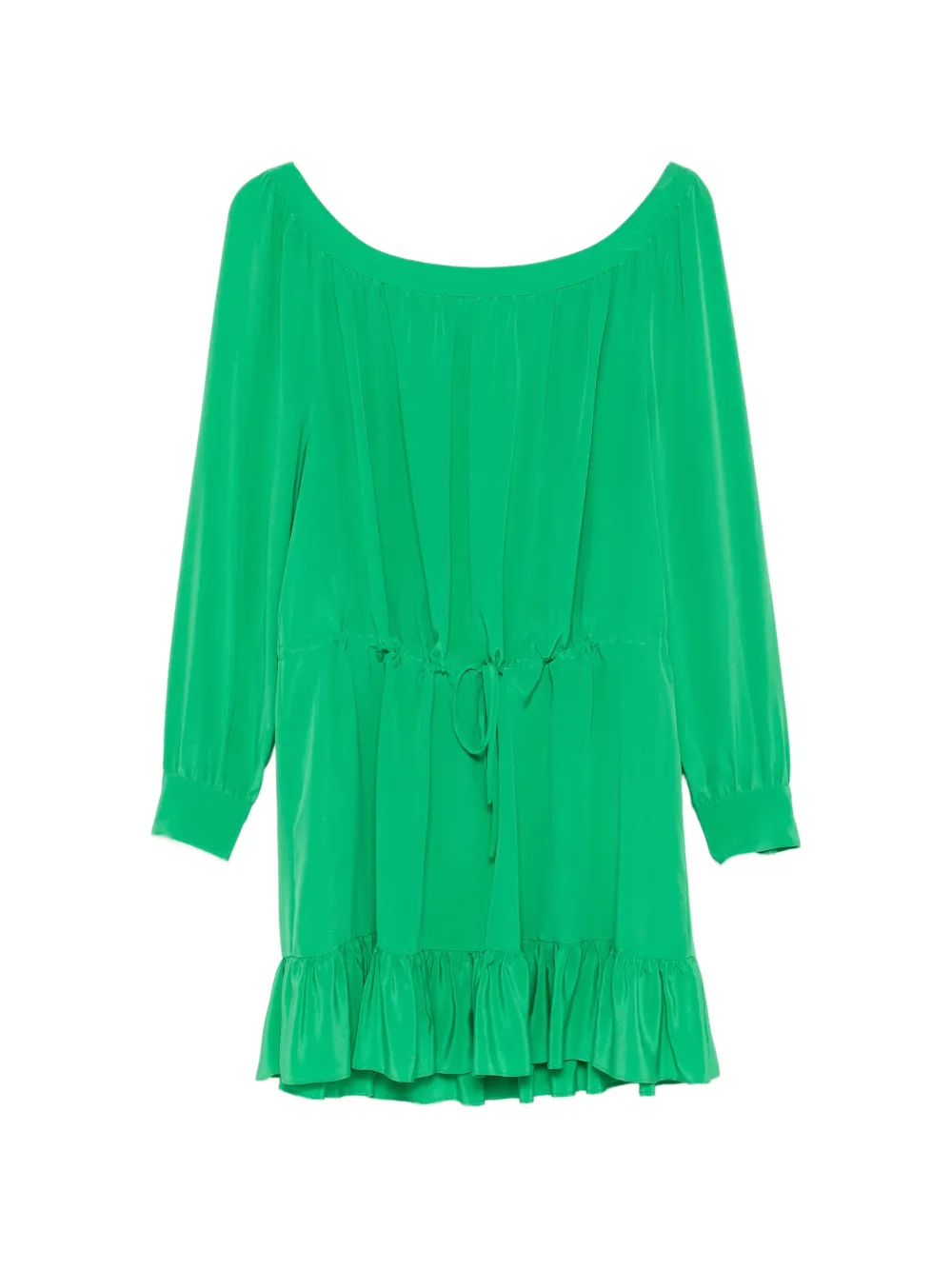 Moschino Pre-Owned Abito con ruches anni 2000 - Verde