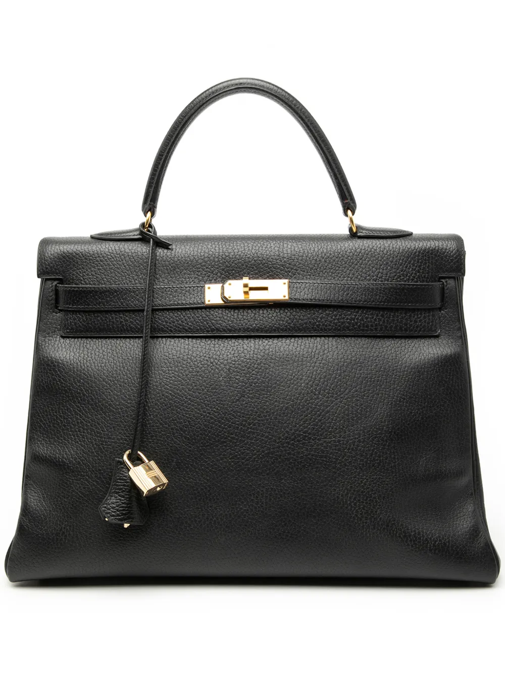 Hermès Pre-Owned 1996 Ardennes Kelly Retourne 35 satchel - Nero