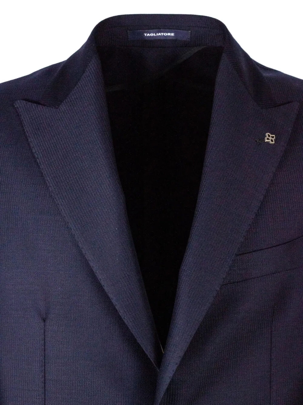 Tagliatore Blazer met enkele rij knopen Blauw