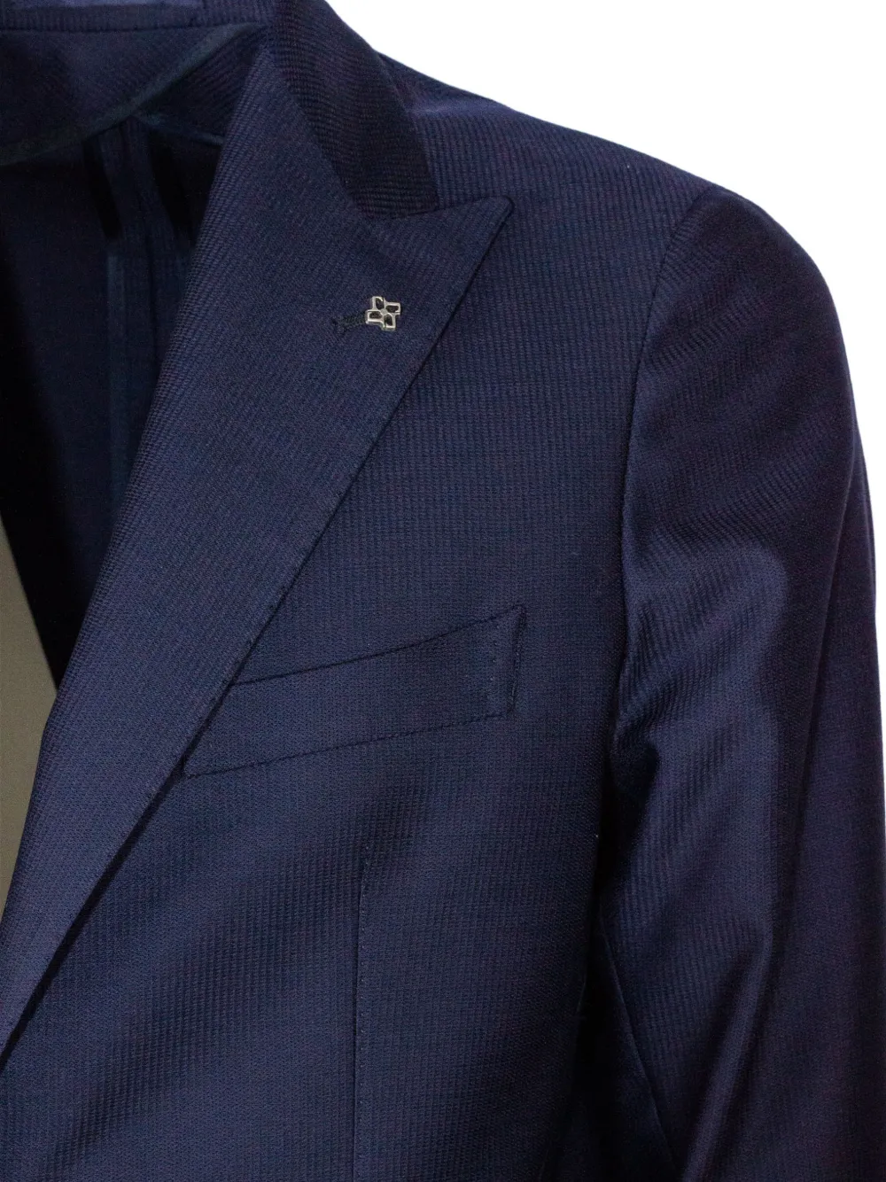 Tagliatore Blazer met enkele rij knopen Blauw