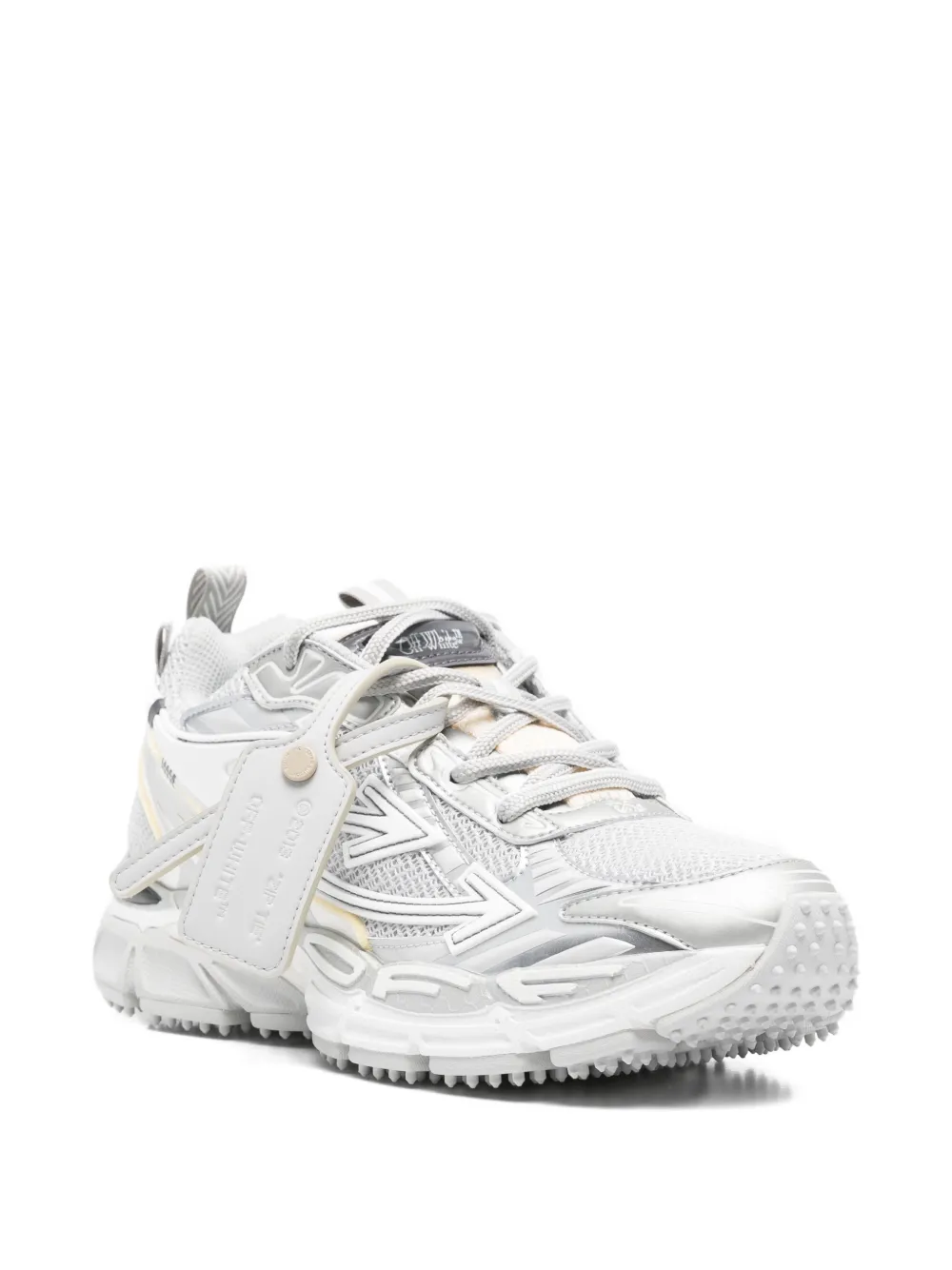 Off-White Be Right Back mesh sneakers Grijs