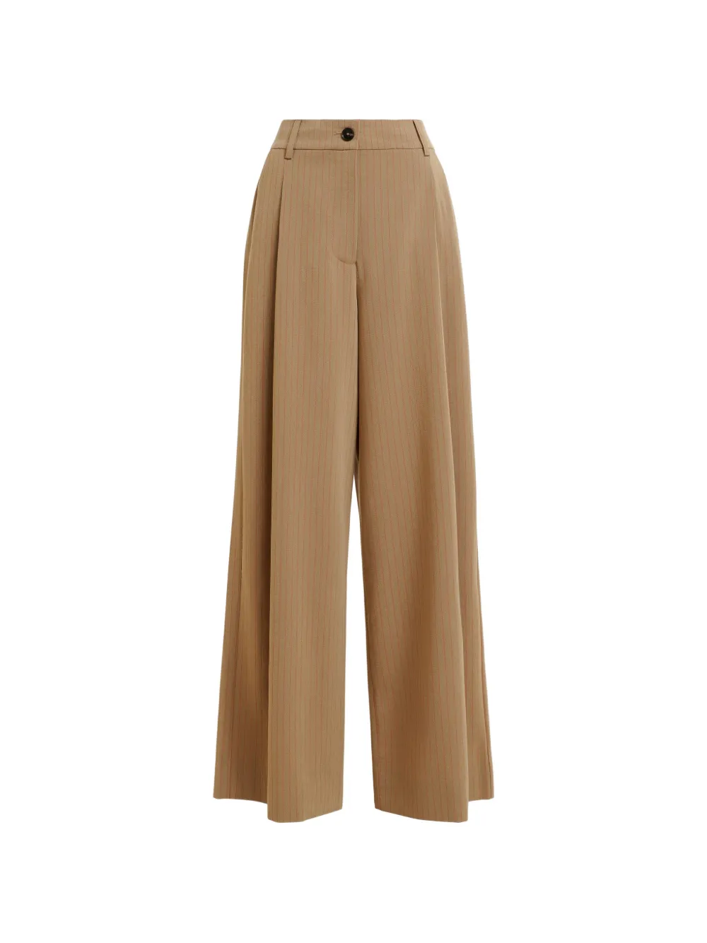 Essentiel Antwerp Pantaloni Josha gessati - Marrone
