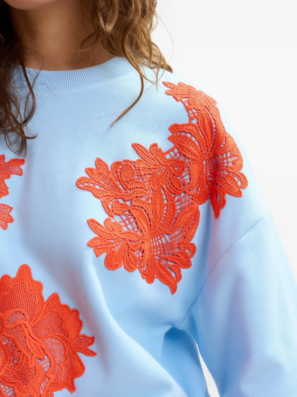 Floral-Pattern T-Shirt