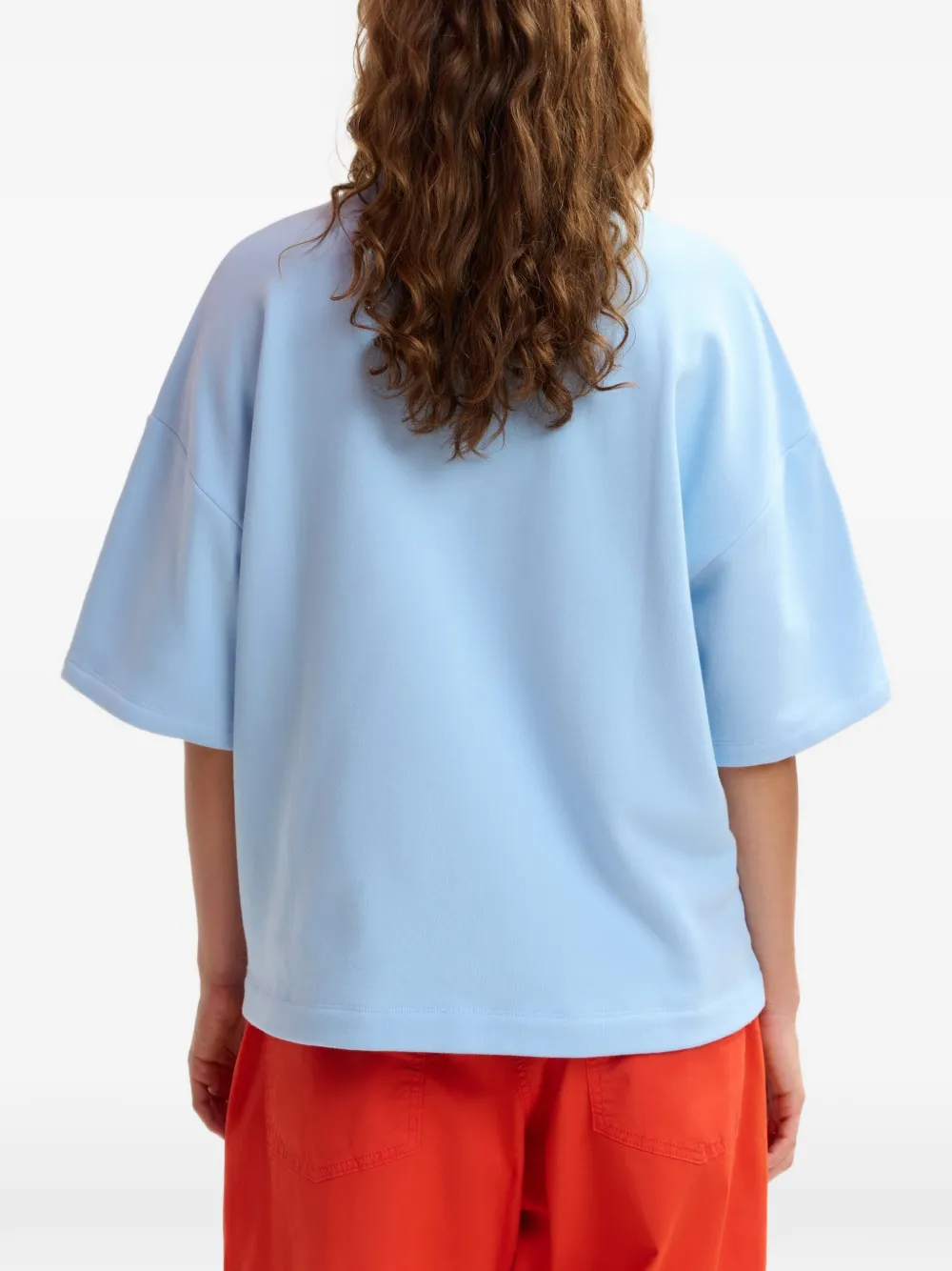 Floral-Pattern T-Shirt