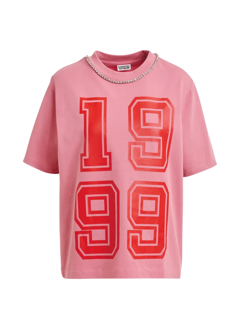 Essentiel Antwerp T-shirt con stampa - Rosa